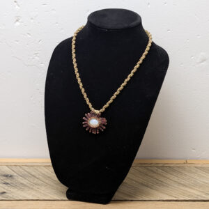 Sunburst with Gold Chain