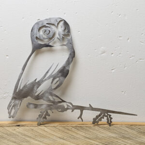 Metal Owl Tree Spike