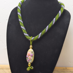 Floral Pendant Necklace
