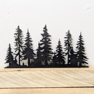 Metal Forest - Mantel Décor Without Feet