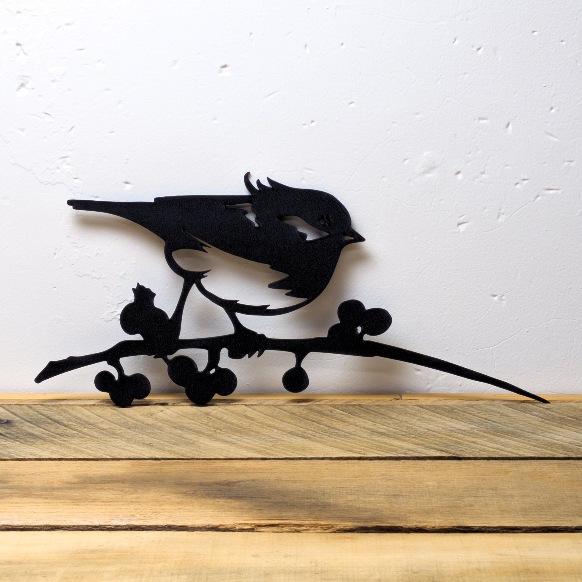 Tufted Titmouse Metal Tree Spike