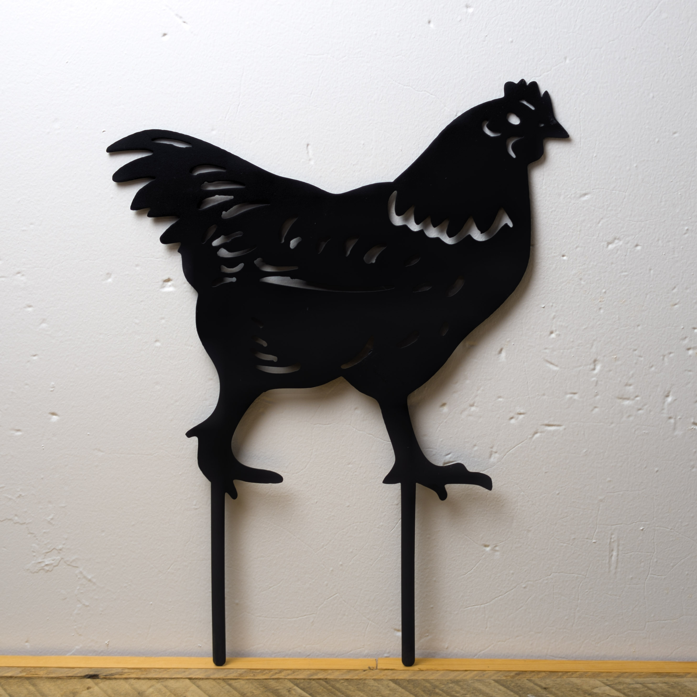 Chicken Garden Stake