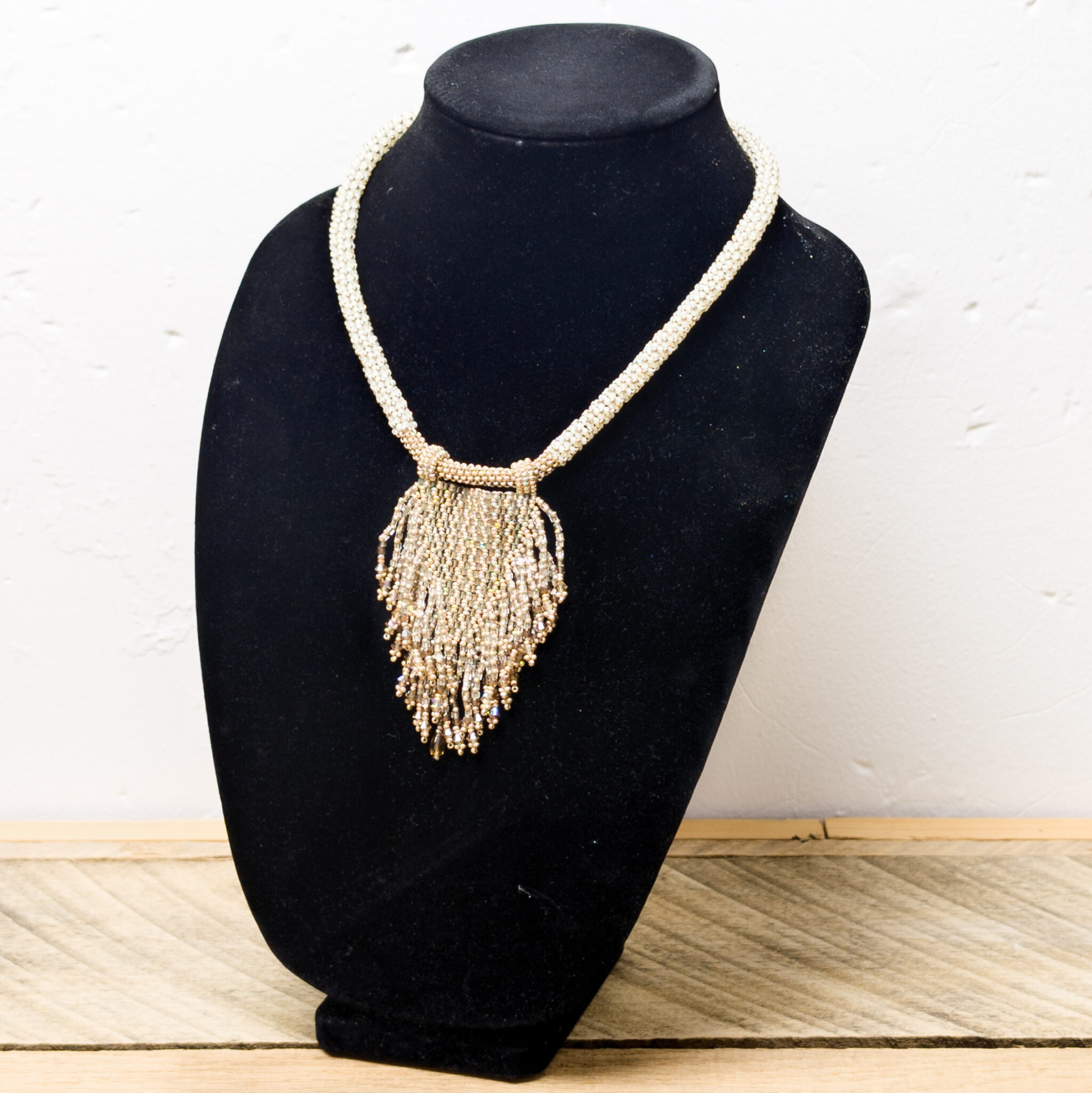 Elegant Whimsical Beaded Necklace